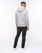 Tonbridge  Fleece lined  Hoody  Light Grey Marl
