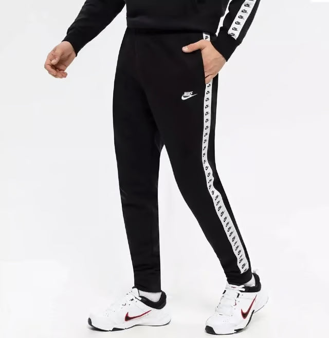 Nike Tape Mens Black Sportswear Fleece Tracksuit