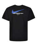 Nike Athletic T Shirt And Shorts Set Black