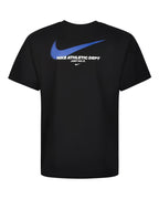 Nike Athletic T Shirt And Shorts Set Black