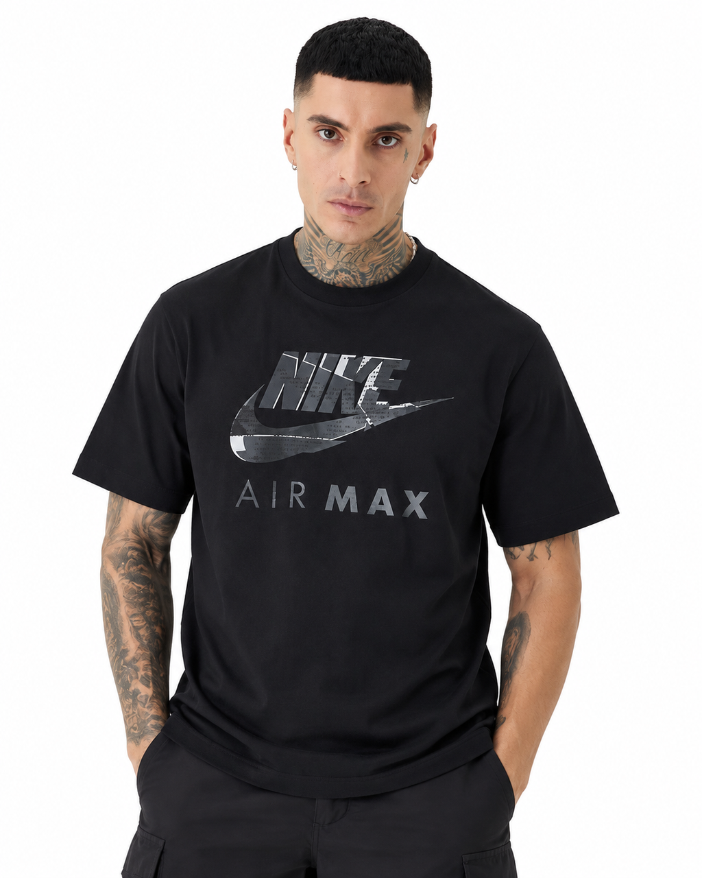 Nike Air Max Graphic Mens T Shirt Black