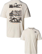 Men’s The North Face Foundation Mountains T-Shirt Cream