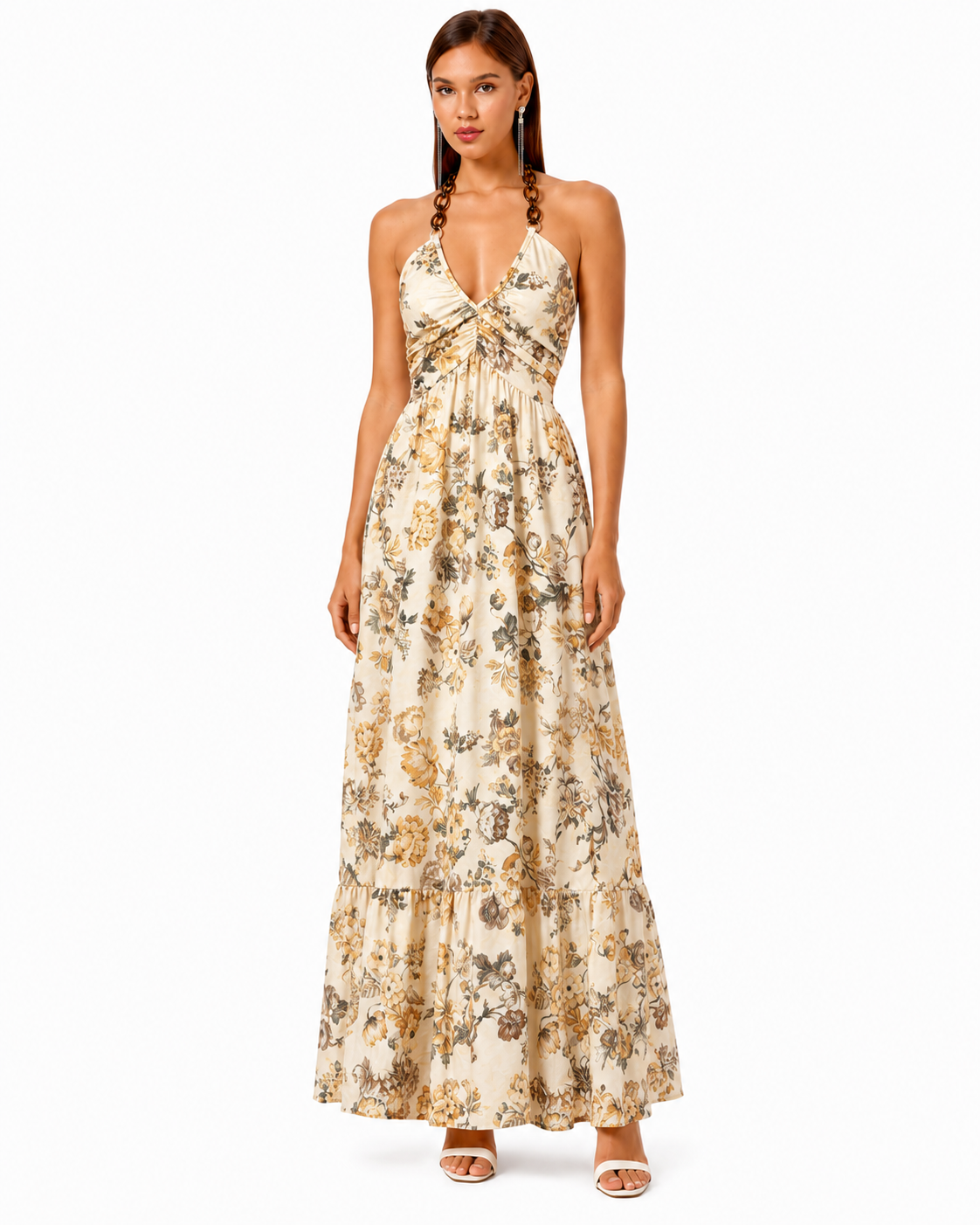 Ladies Maxi dress Yellow