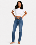 Ladies skinny stone wash Jeans 1625