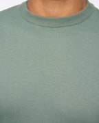 Pepston Crew Neck Jumper Olive