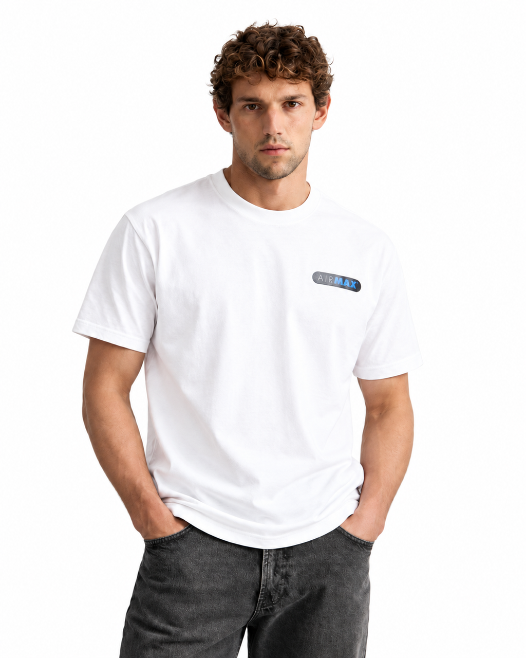 Nike Air Max connect T shirt White