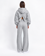 Zip-Up Hoodie & Wide-Leg Jogger Set BS056