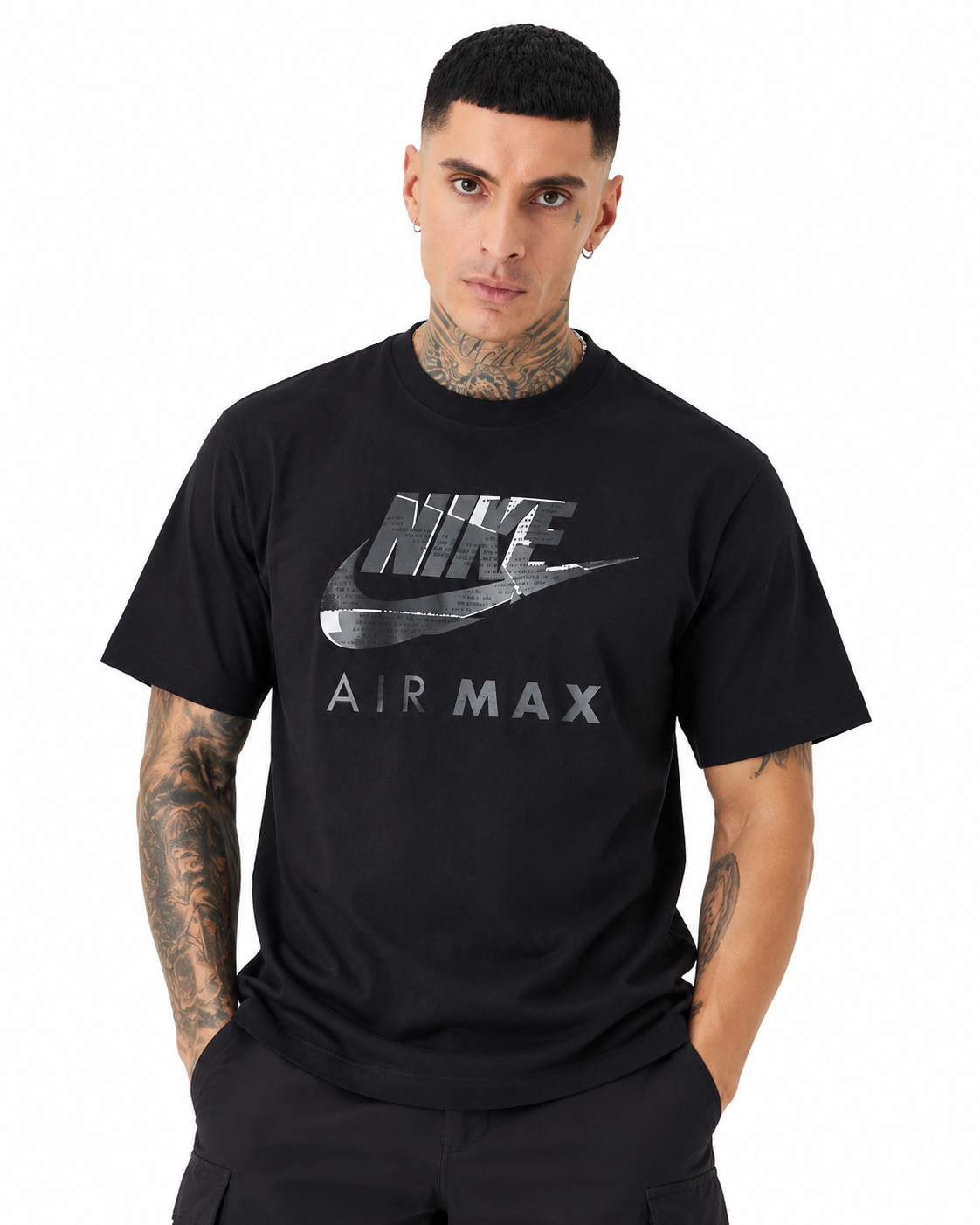 Nike Air Max Graphic Mens T Shirt Black