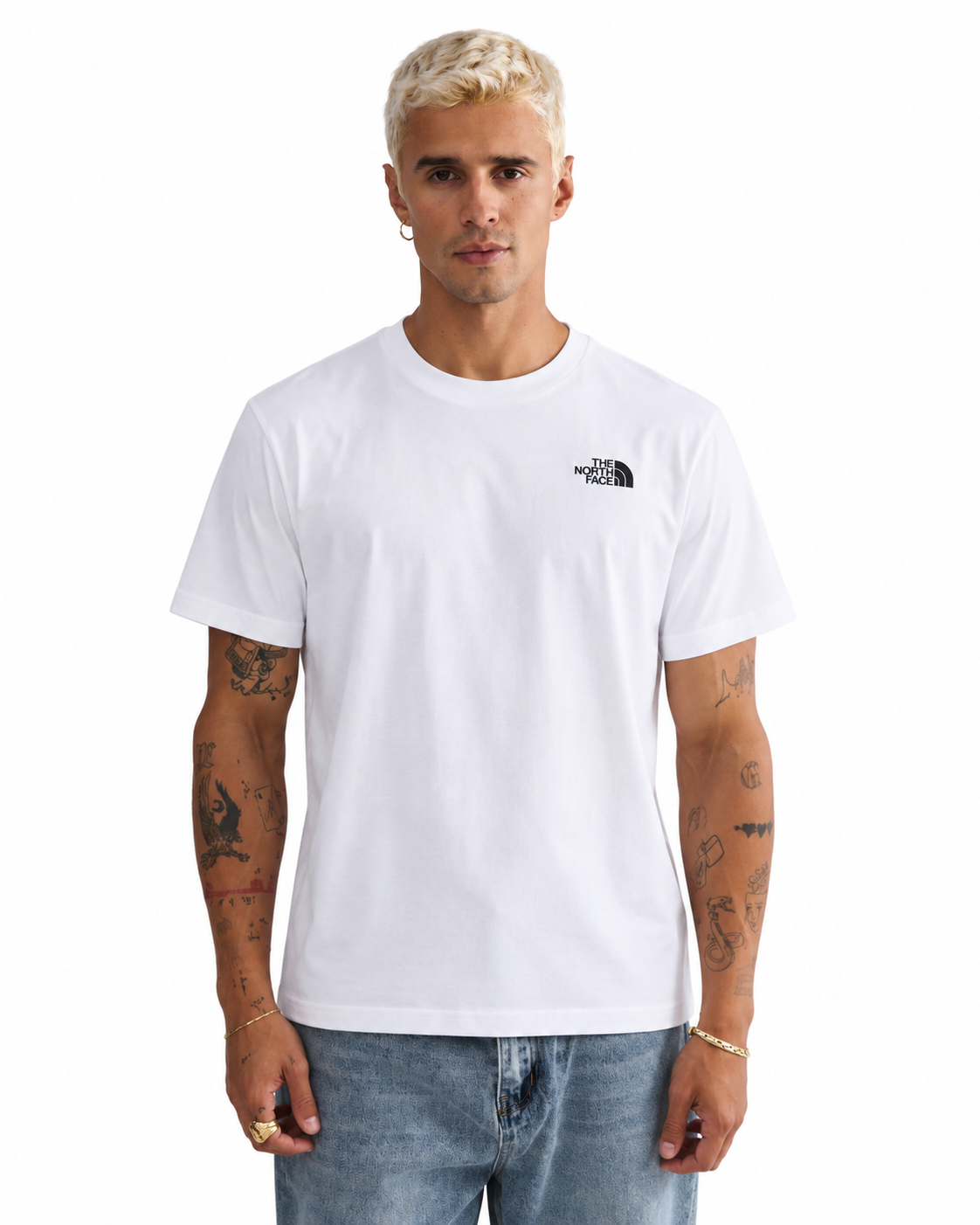 The North Face Men’s Short Sleeve Redbox Celebration T-Shirt,  White