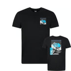 The North Face Mens Energy Graphic Logo T Shirt in Black