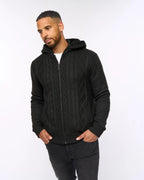 Tonbridge  Fleece lined  Hoody  Black
