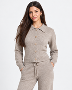 Chic Knit Two-Piece Set Biege F332