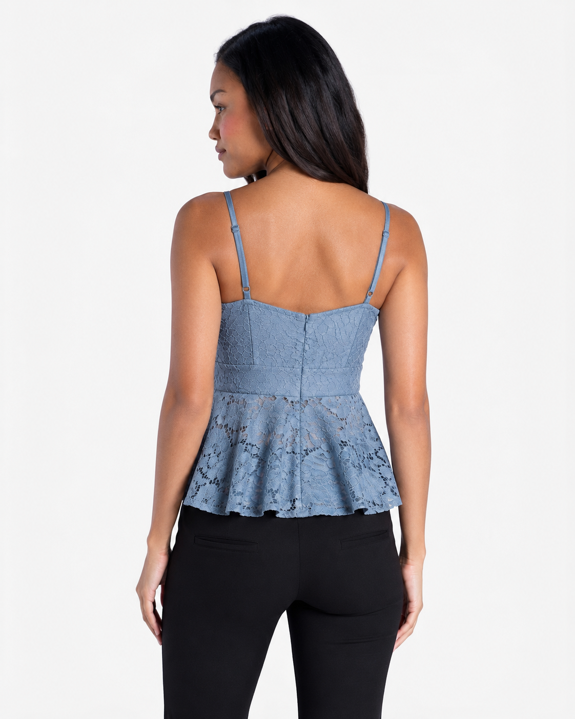 Ladies Lace top Blue