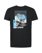 The North Face Mens Energy Graphic Logo T Shirt in Black
