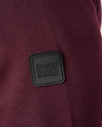 Pepston Crew Neck Jumper Burgundy
