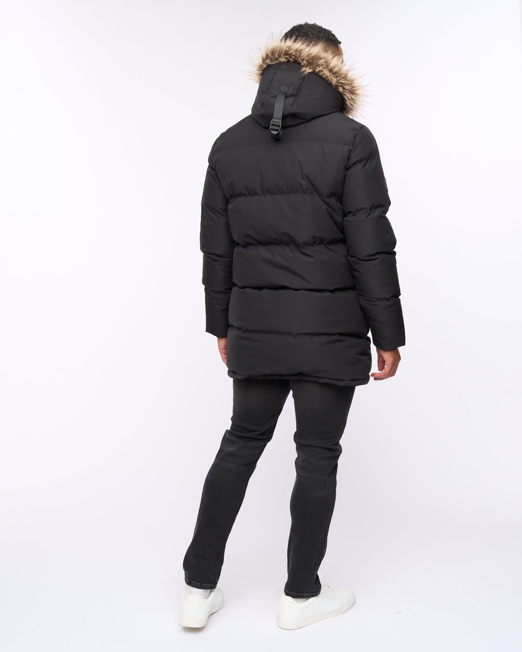 Northbrook Mid Length Parka Black