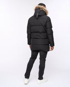 Northbrook Mid Length Parka Black