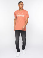 Crosshatch Brandax T-Shirt Orange
