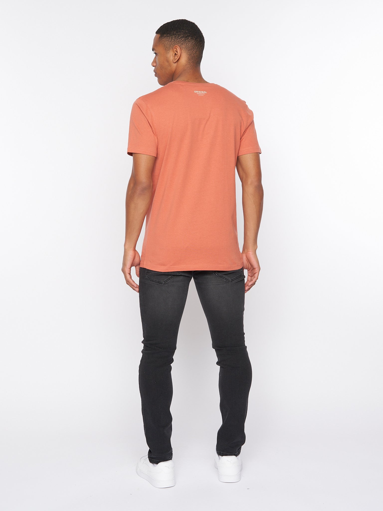 Crosshatch Brandax T-Shirt Orange