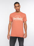 Crosshatch Brandax T-Shirt Orange