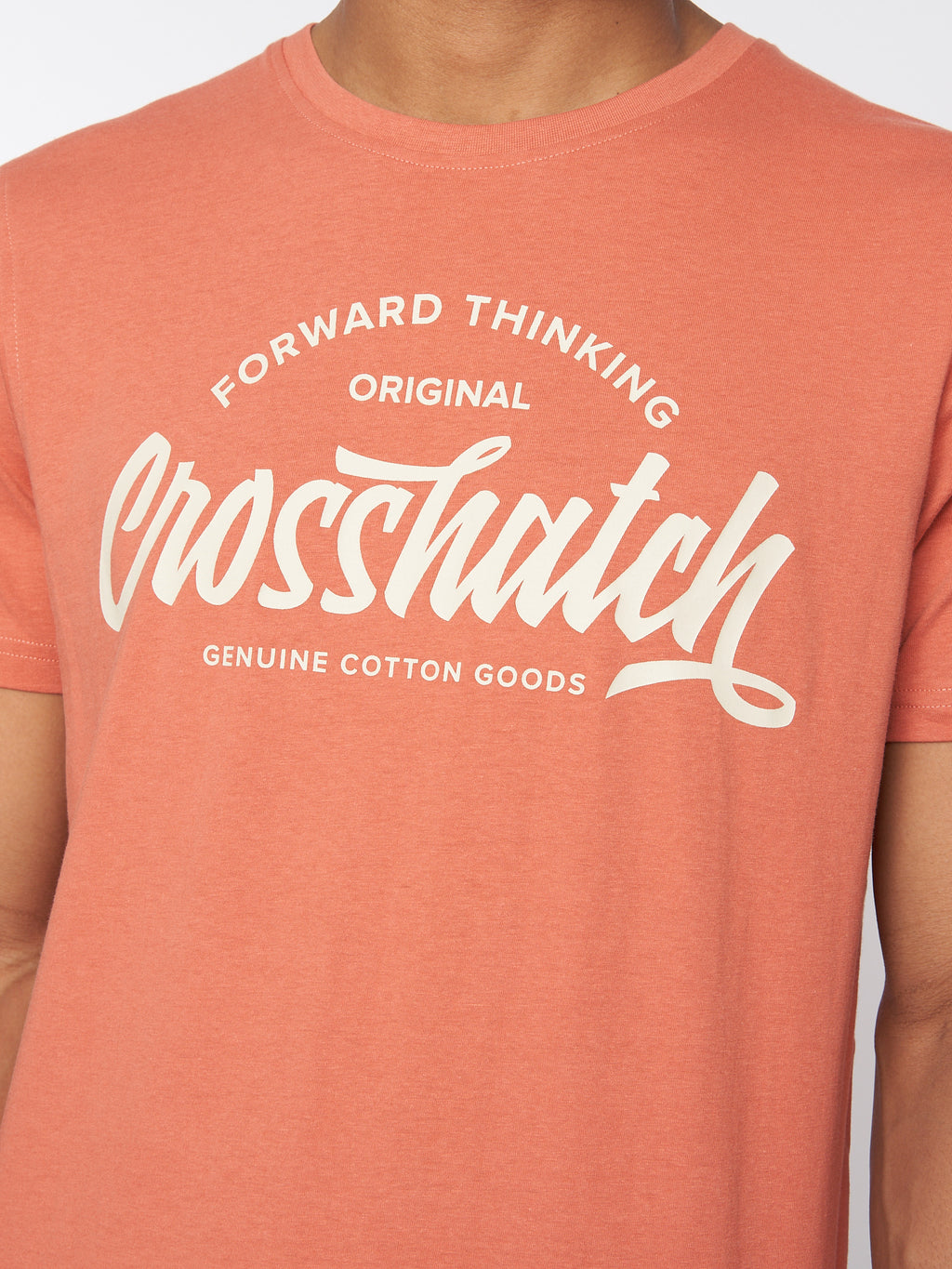 Crosshatch Brandax T-Shirt Orange