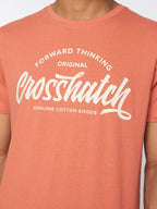 Crosshatch Brandax T-Shirt Orange