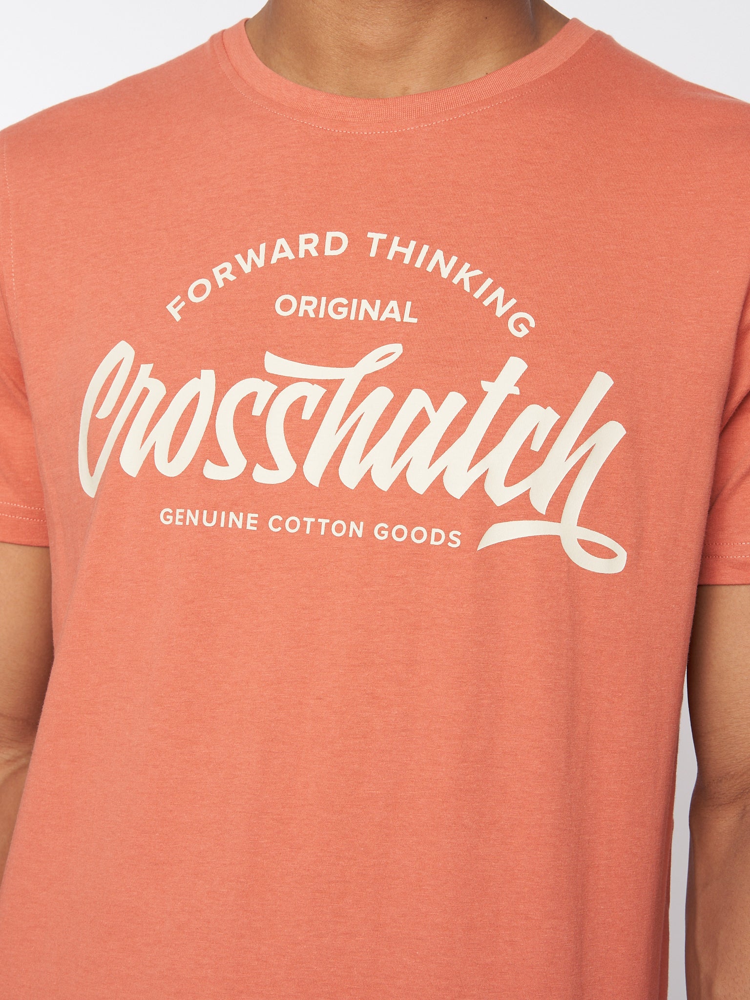 Crosshatch Brandax T-Shirt Orange