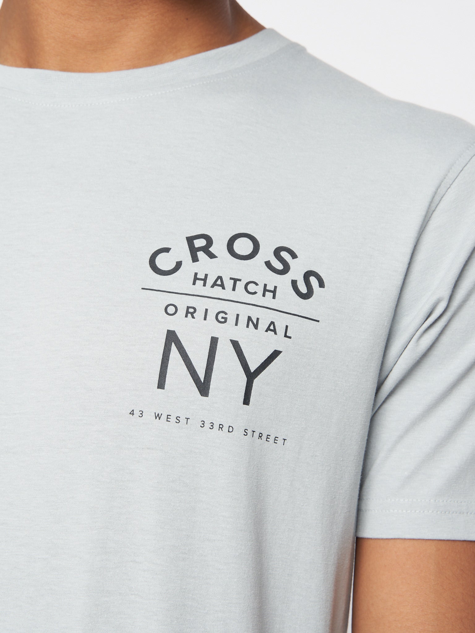 Crosshatch brandax T-Shirt Light Blue