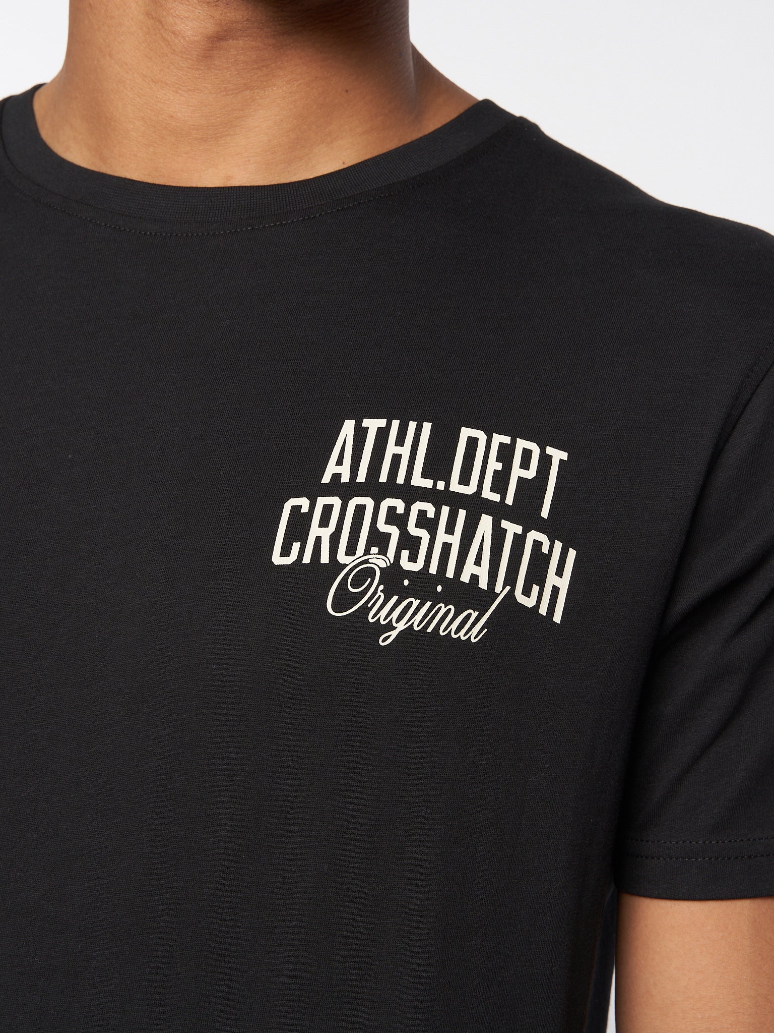 Crosshatch Brandax T-Shirt Black