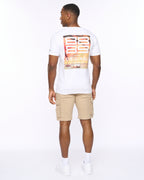 CROSSHATCH  MENS SUMMEVIBE TSHIRT WHITE