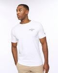 CROSSHATCH  MENS SUMMEVIBE TSHIRT WHITE
