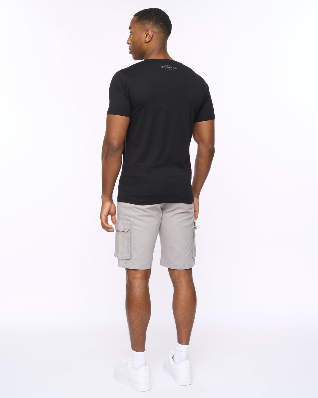 COSSHATCH  MENS SOLARI TSHIRT BLACK