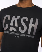 COSSHATCH  MENS SOLARI TSHIRT BLACK