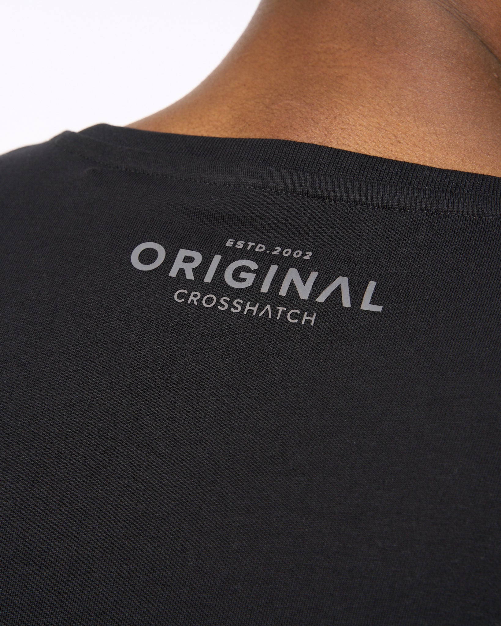 COSSHATCH  MENS SOLARI TSHIRT BLACK