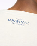COSSHATCH  MENS SOLARI TSHIRT OFF WHITE