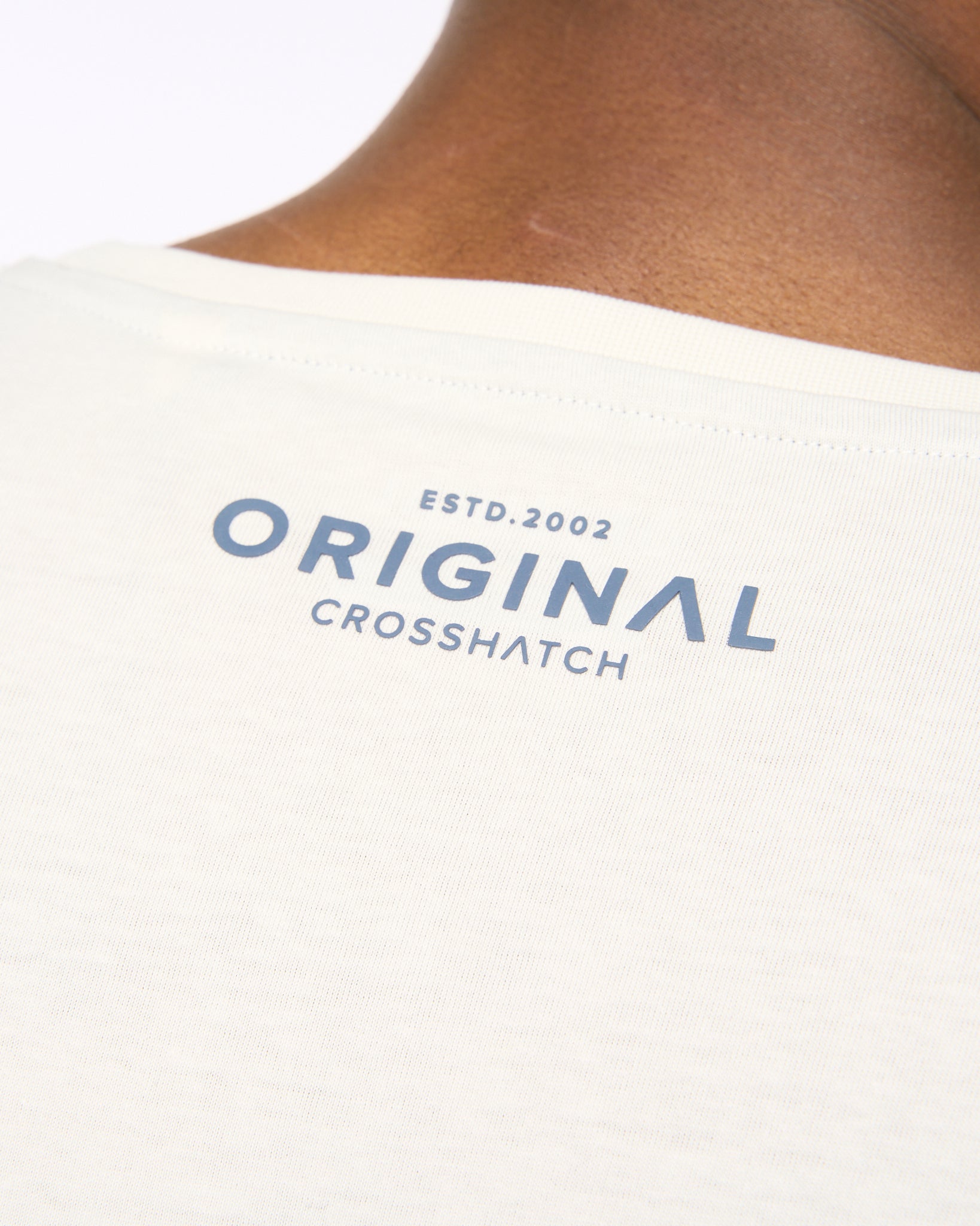 COSSHATCH  MENS SOLARI TSHIRT OFF WHITE