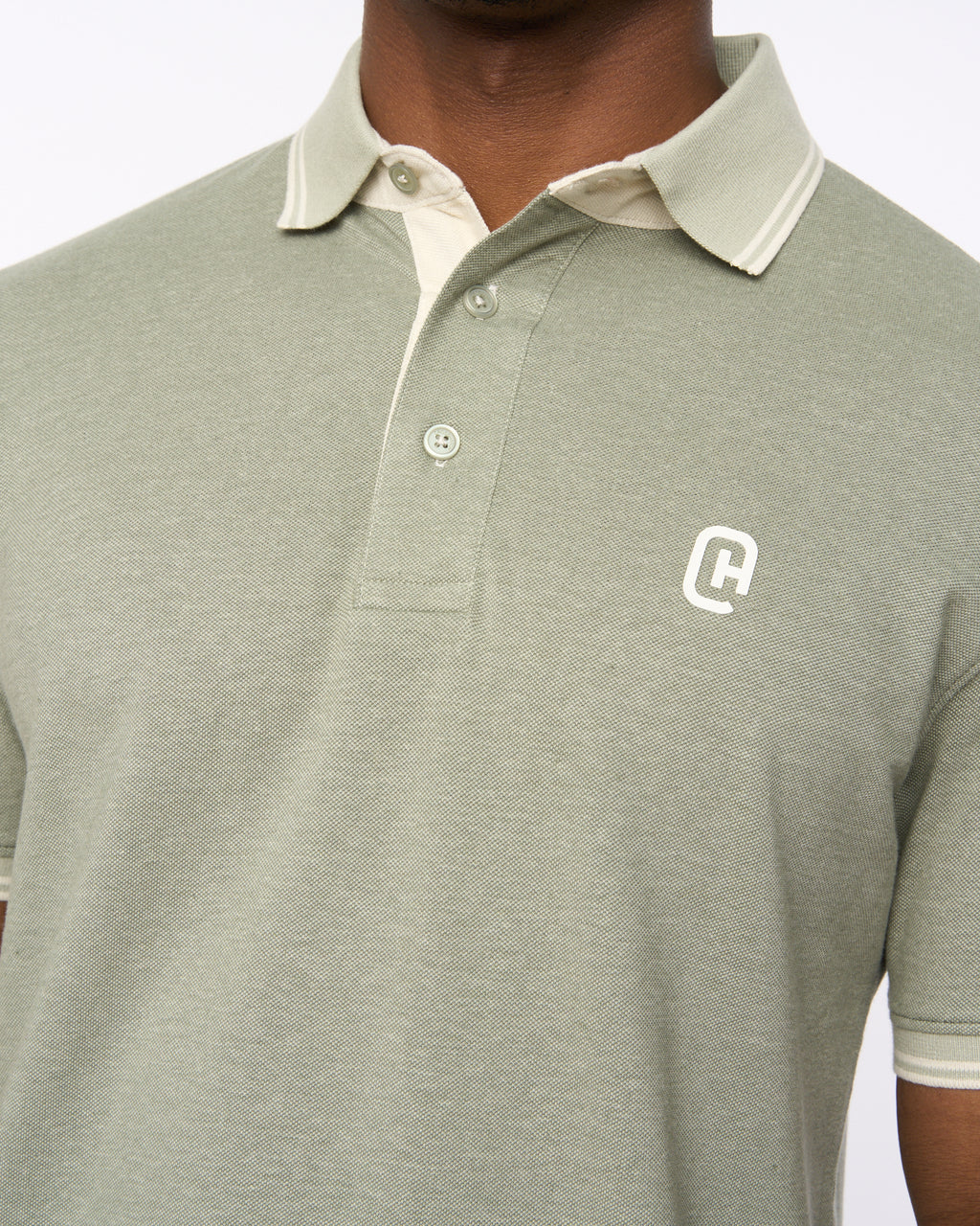 Preece Polo Shirt Light Olive