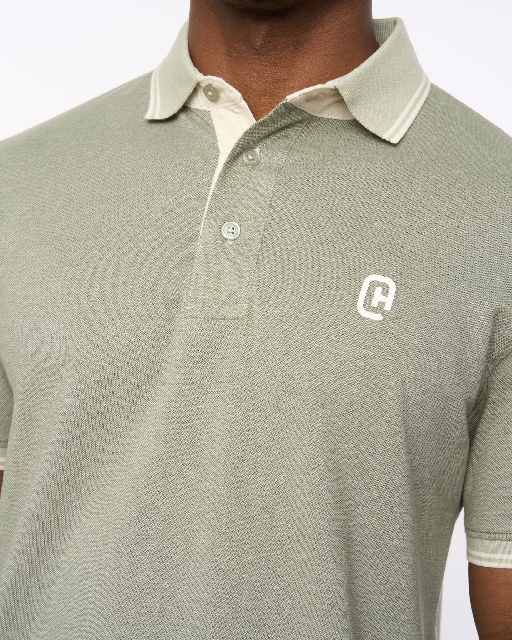 Preece Polo Shirt Light Olive