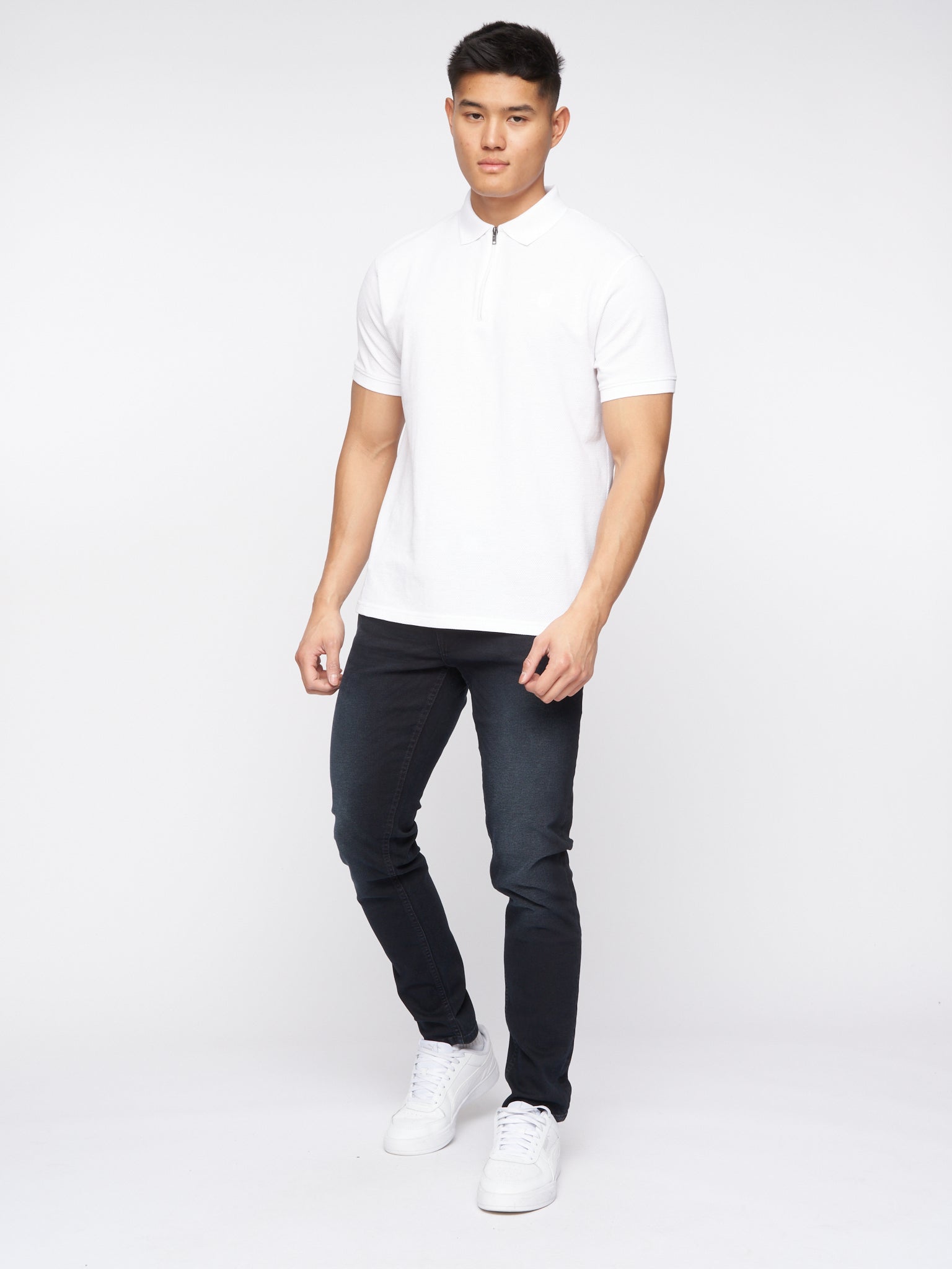 Barbeck Slim Fit Denim Jeans Blue Black