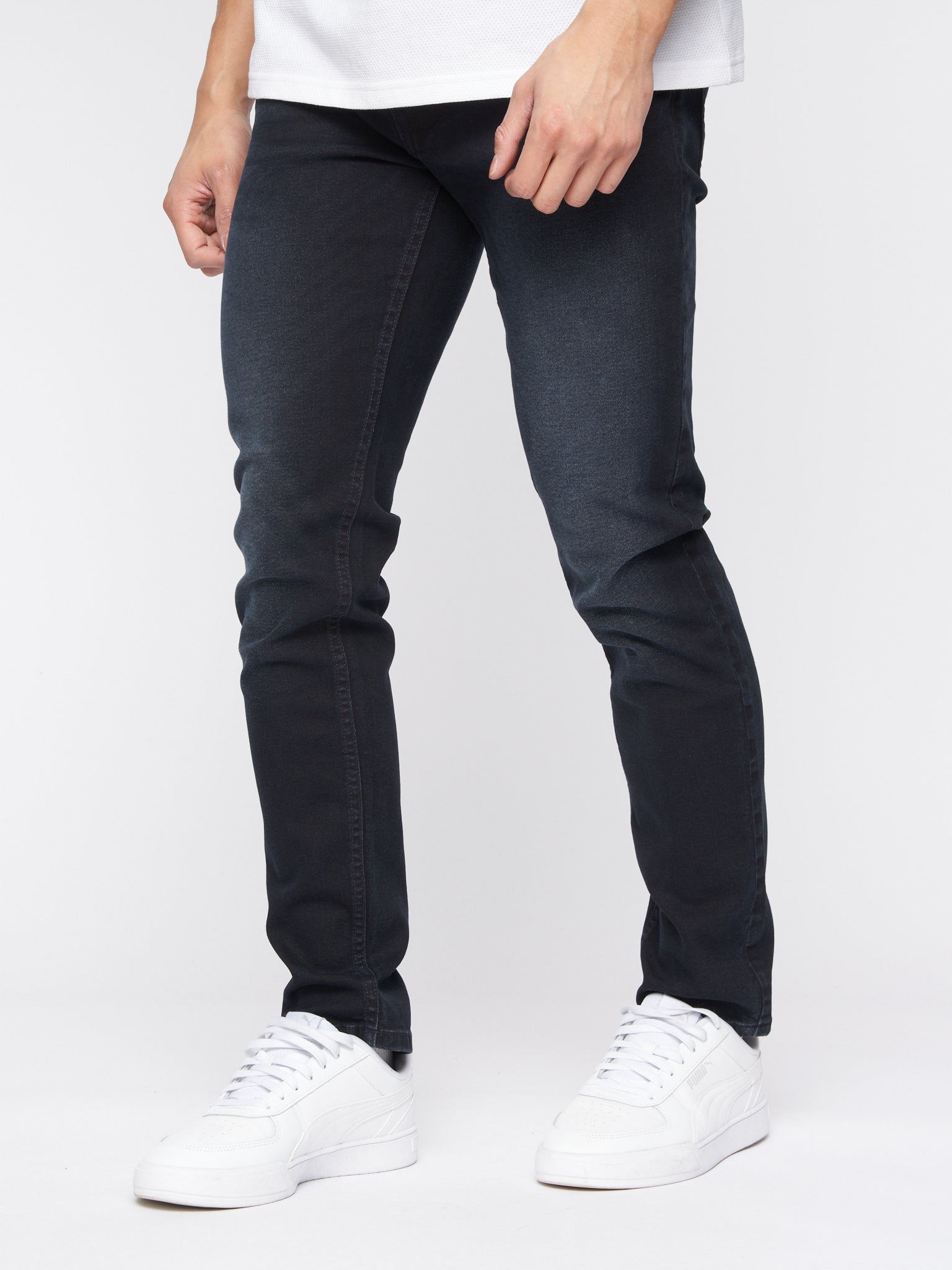 Barbeck Slim Fit Denim Jeans Blue Black