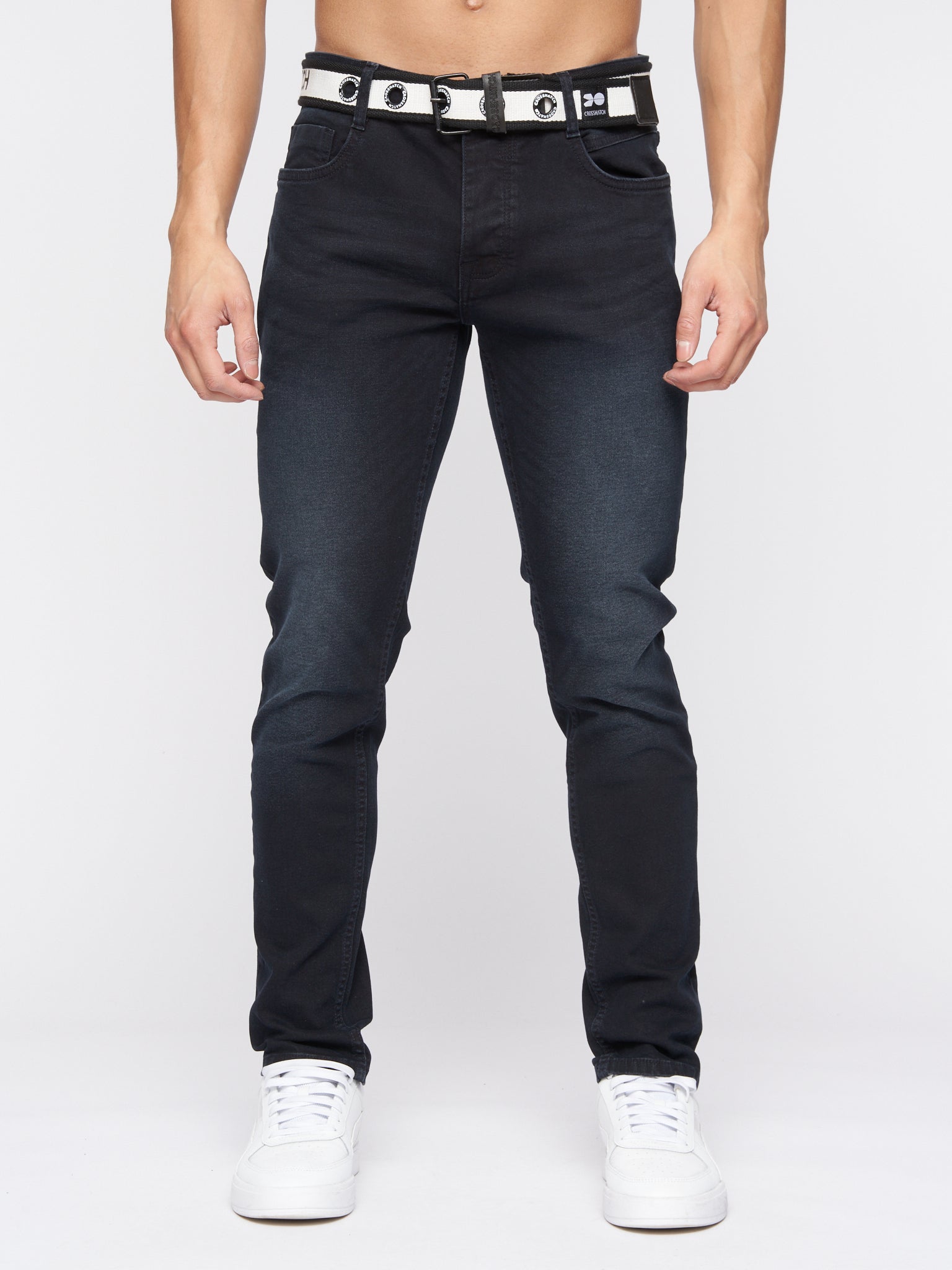 Barbeck Slim Fit Denim Jeans Blue Black