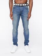 Barbeck Slim Fit Denim Jeans Stone Wash