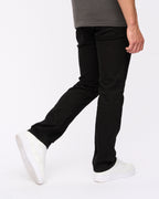Crosshatch Cadman Straight Jeans Solid Black