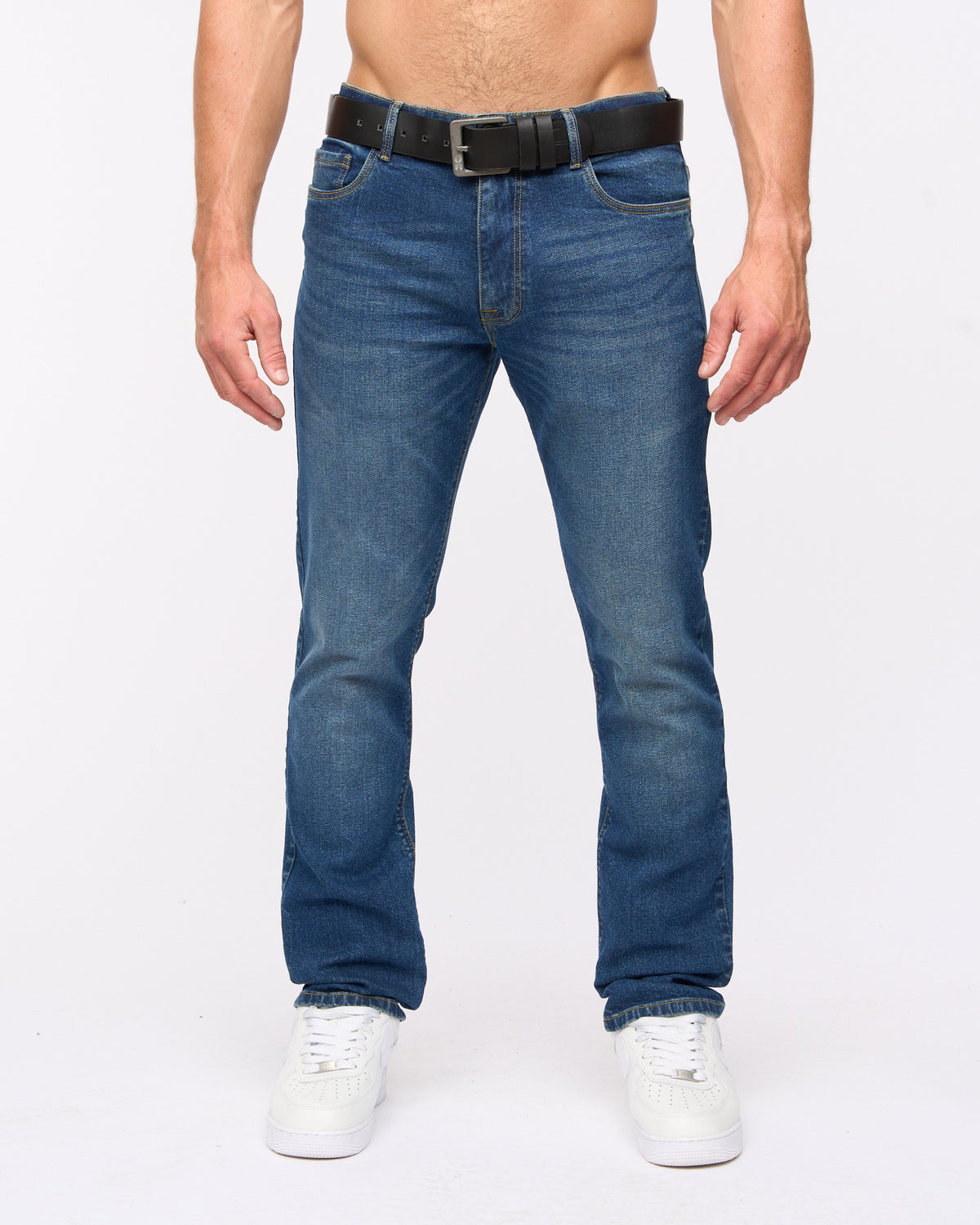 Crosshatch Cadman  Jeans Stone Wash
