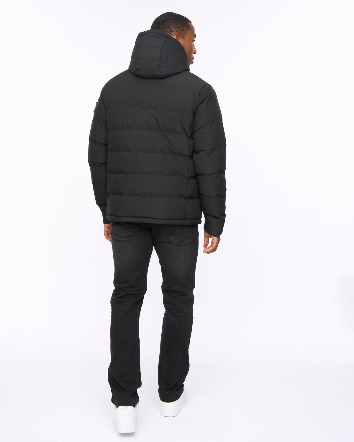 Crosshatch Kampnew Embossed Jacket Black