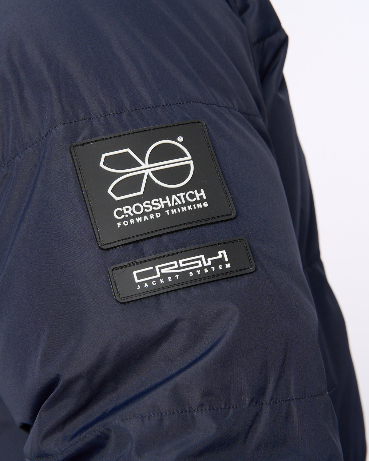 Crosshatch Sandbox Hooded Jacket Navy