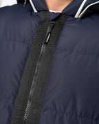Crosshatch Sandbox Hooded Jacket Navy