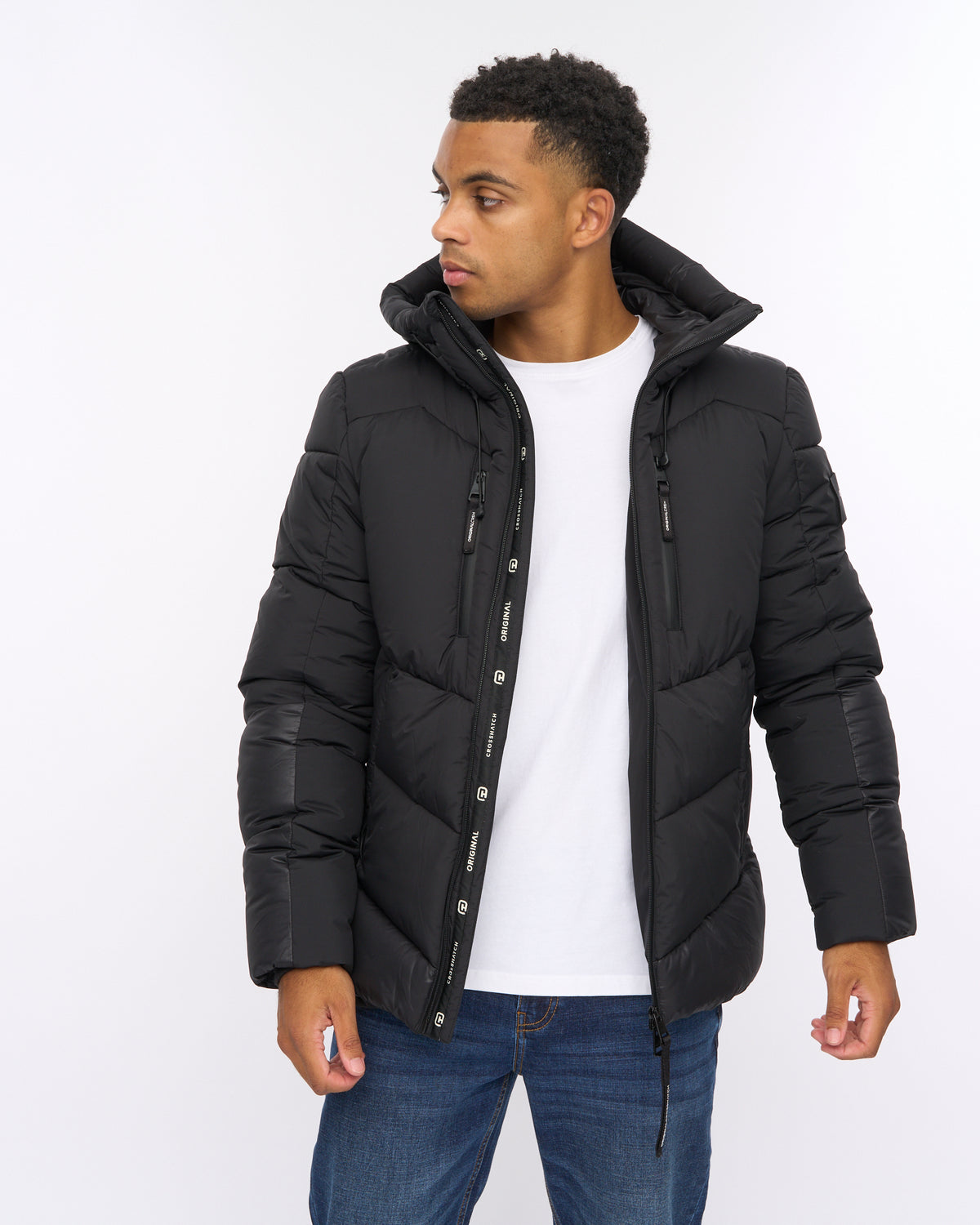 Crosshatch Lorden Jacket Black