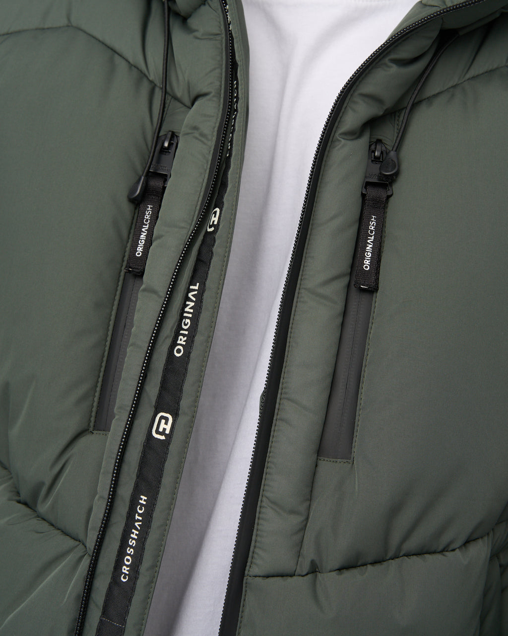 Crosshatch Lorden Jacket Olive