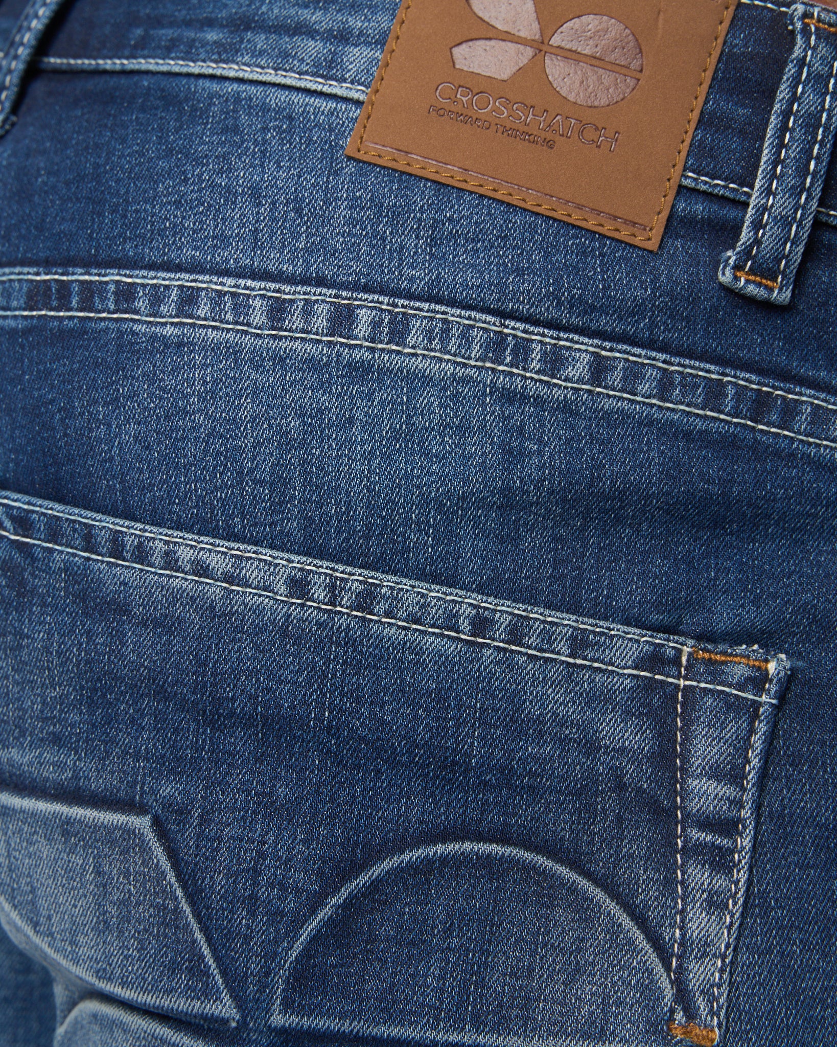 Tomwin Denim Shorts Dark Wash